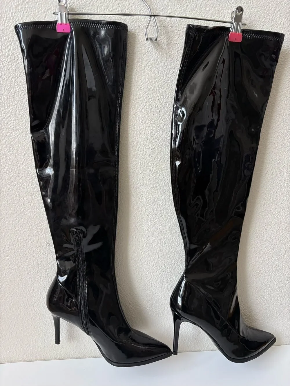 Nordstrom shiny black
